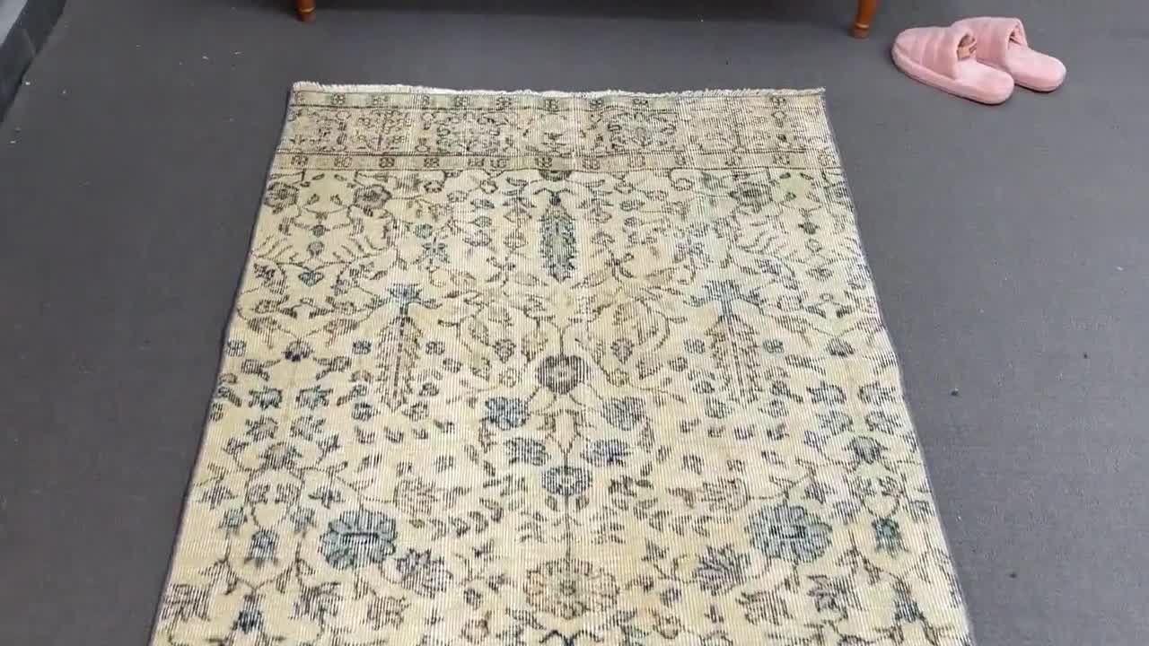 ヴィンテージ トルコ ランナー ラグ 99 x 234 cm 3 x 8 フィート